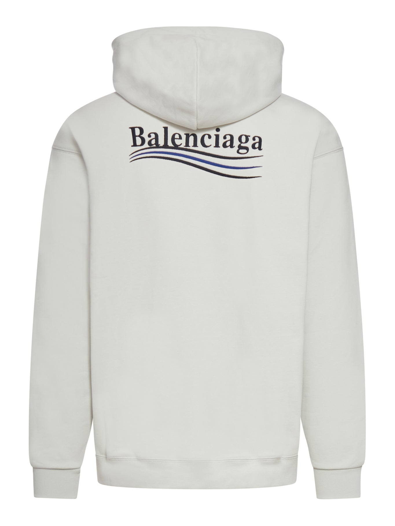 MEN`S POLITICAL CAMPAIGN MEDIUM FIT HOODIE IN WHITE