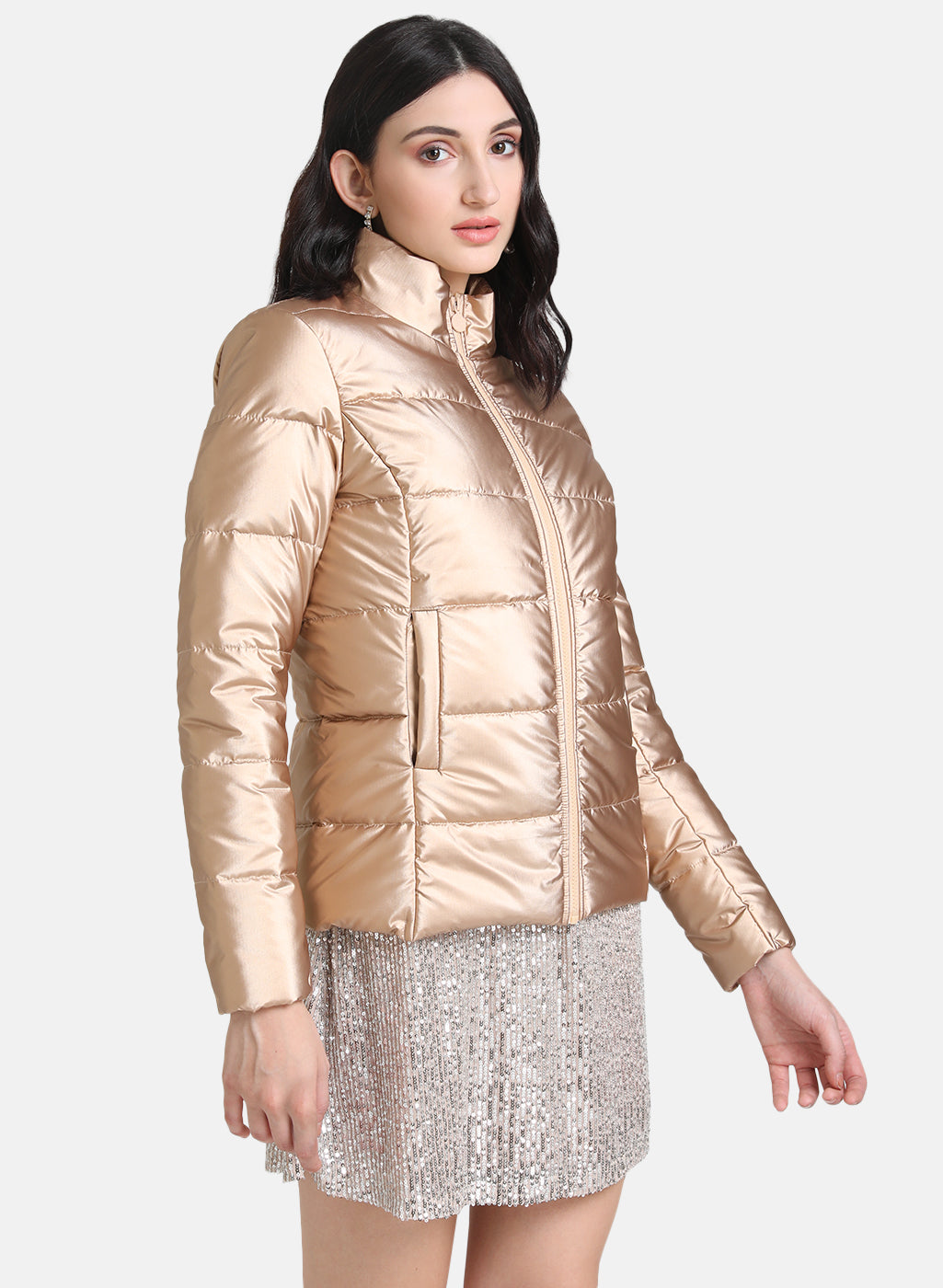 Metallic Down Jacket