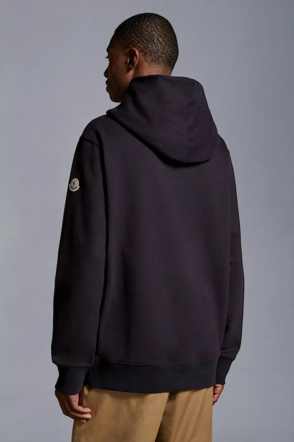 MONCLER  |Embroidered Monogram Hoodie