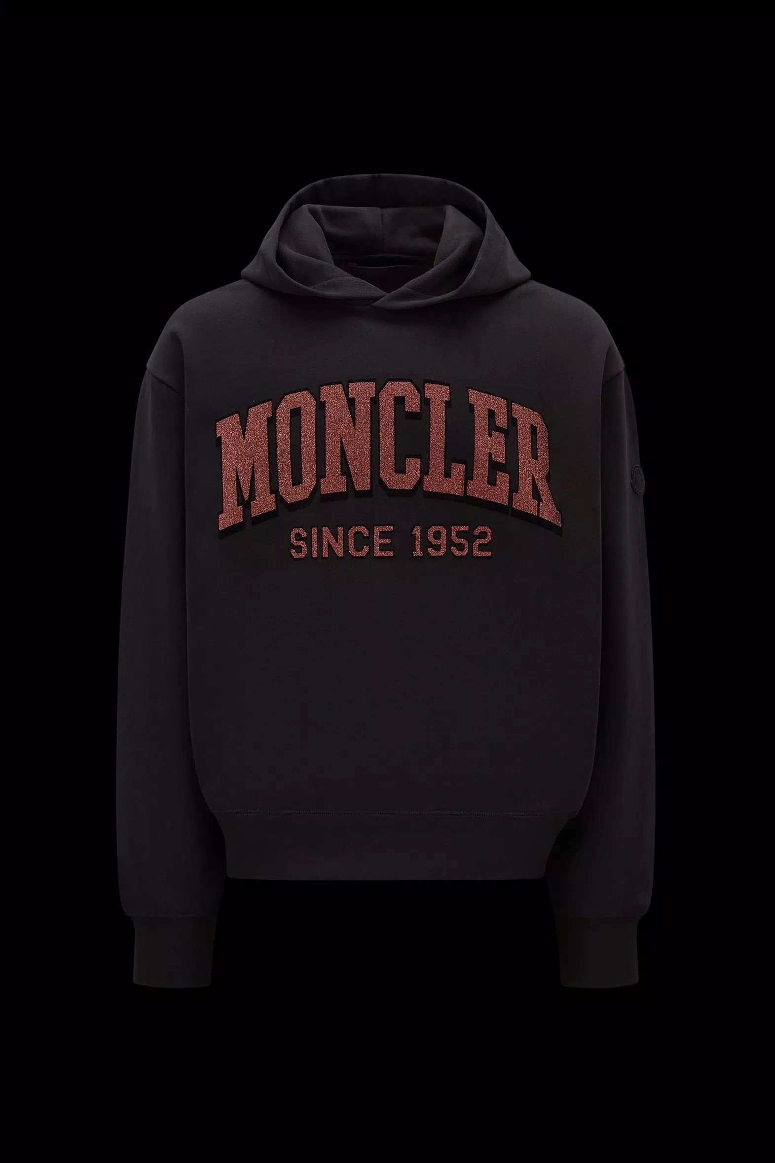 MONCLER  |Glitter Logo Hoodie