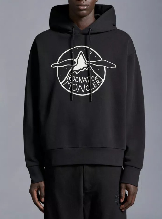 MONCLER  |Logo Motif Hoodie