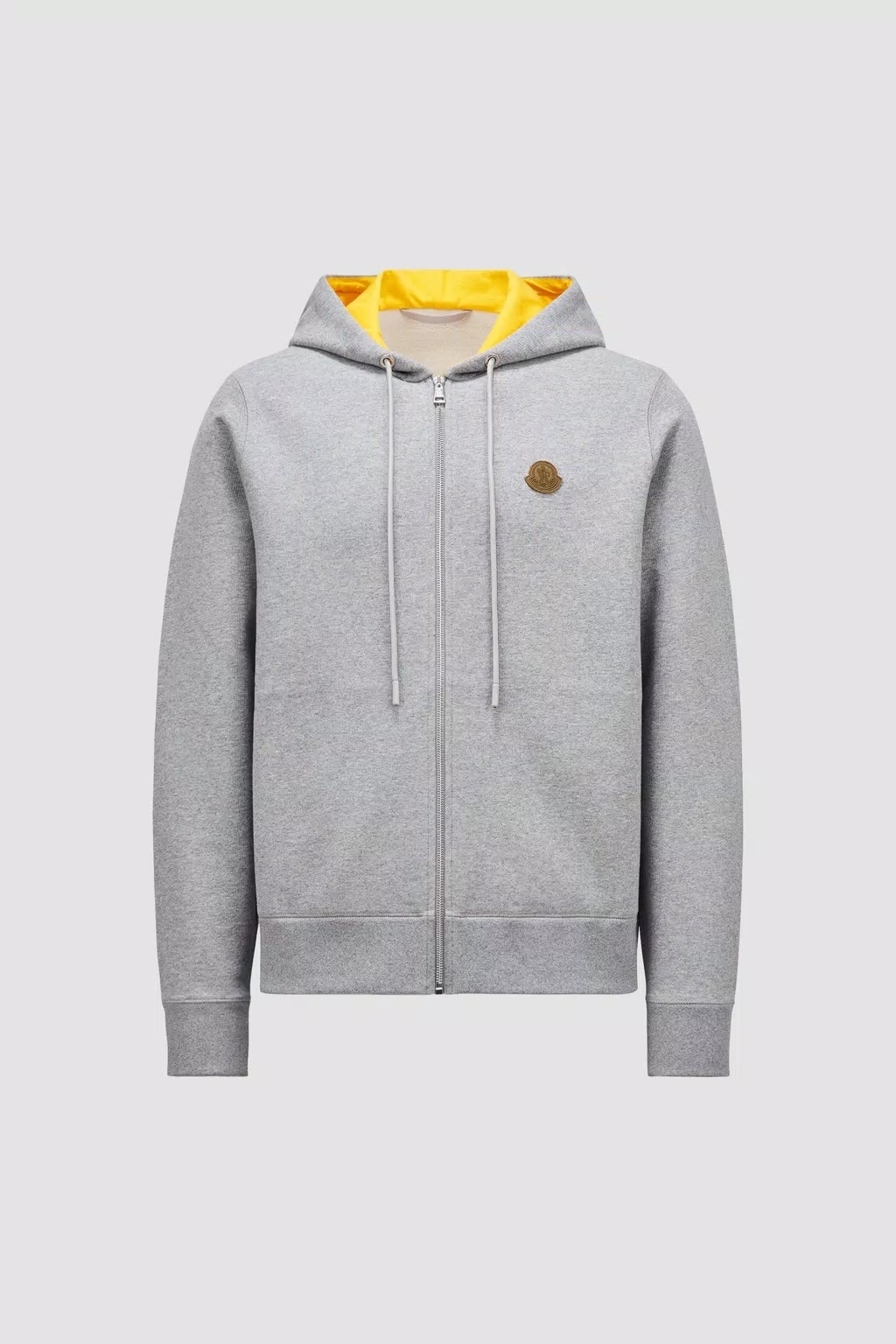 MONCLER  |Logo Patch Zip-Up Hoodie