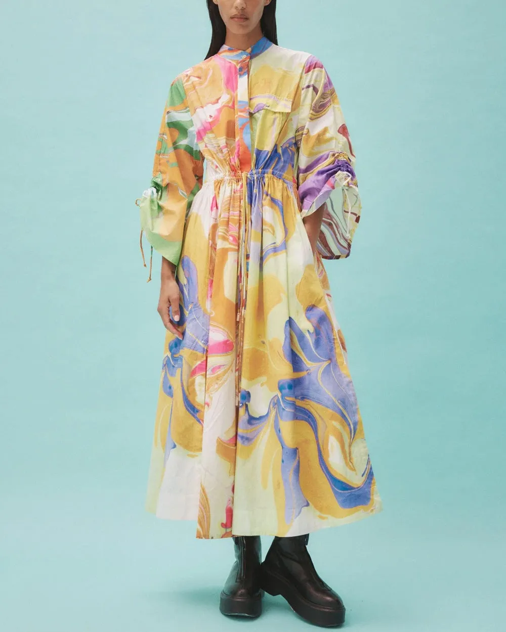 Multicolor Luca Shirtdress