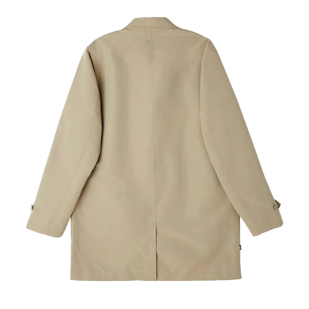 OBEY SNEAKY TRENCH COAT // TAN