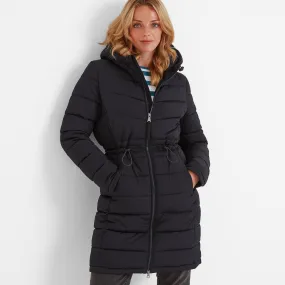 Orton Womens Padded Parka - Black