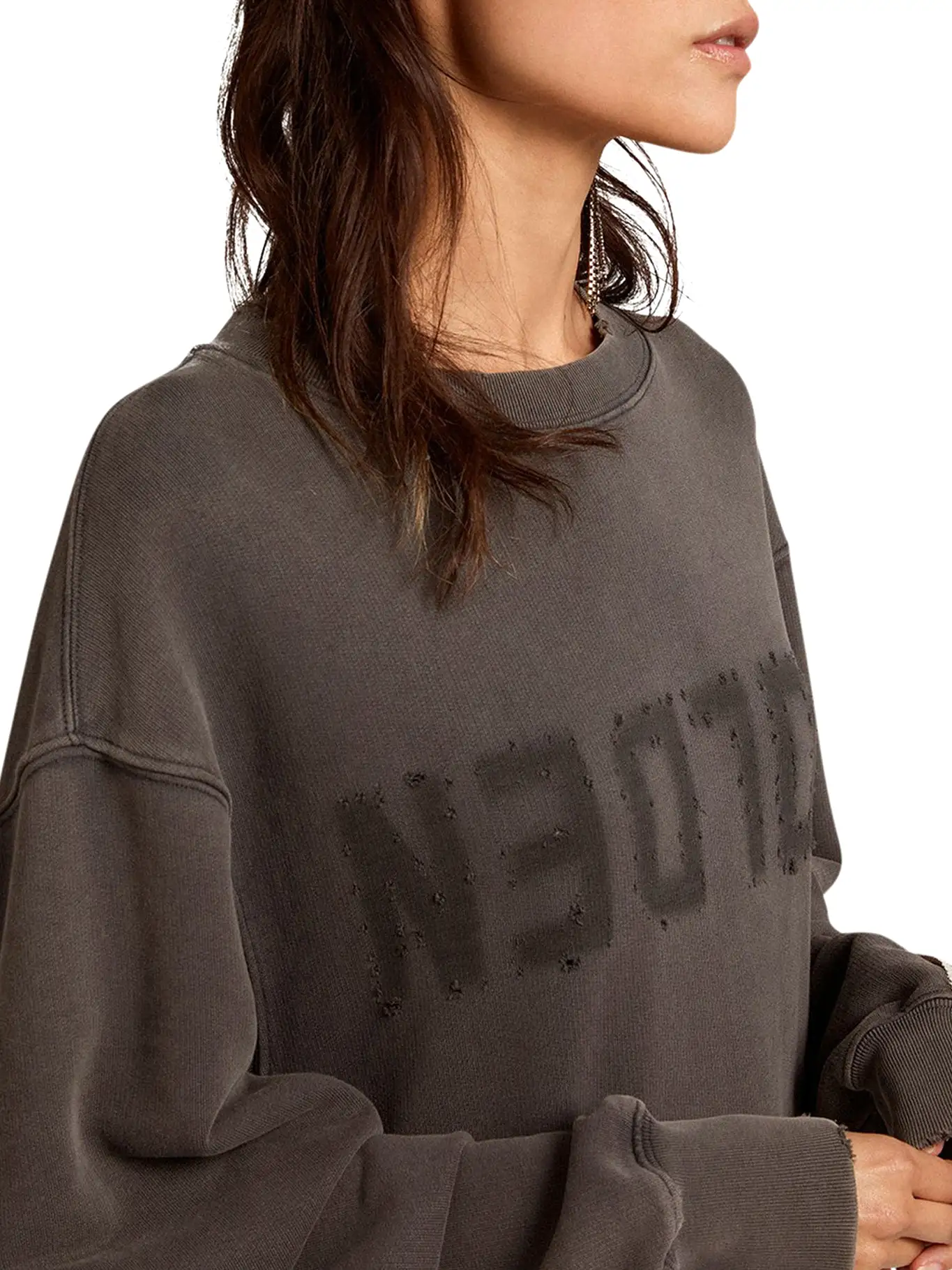 OVERSIZED DRESS SWEATSHIRT