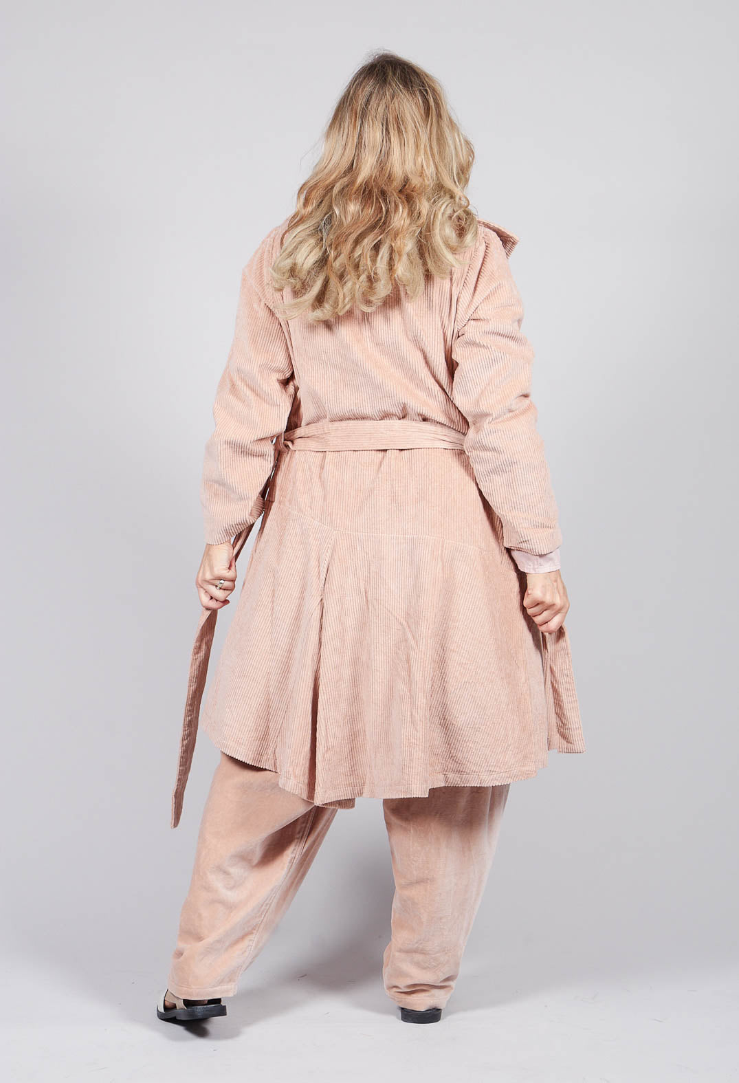 Pavot Coat in Rose