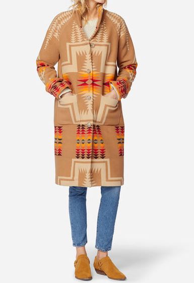 Pendleton Long coat, Harding Khaki