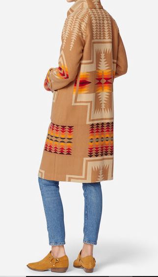 Pendleton Long coat, Harding Khaki