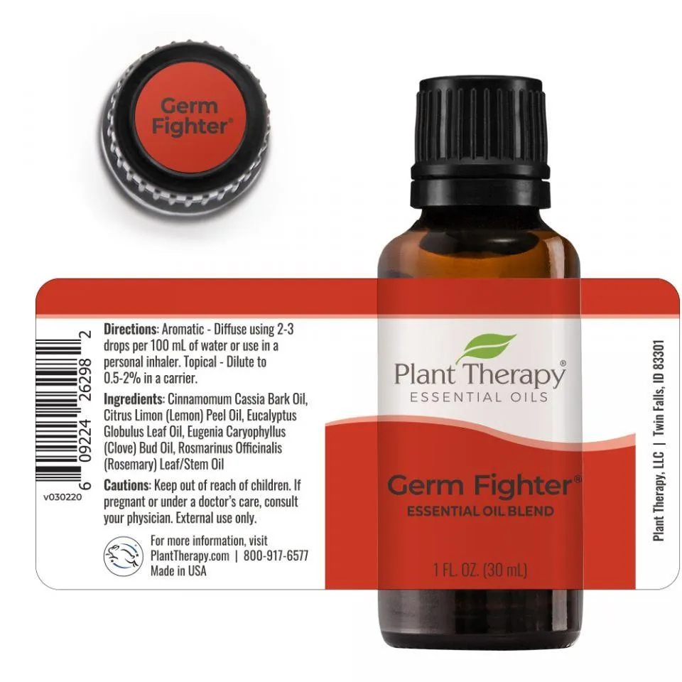 Plant Therapy Germ Fighter Essential Oil Blend