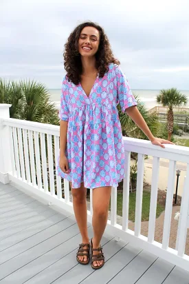 Playful Dress in Shells