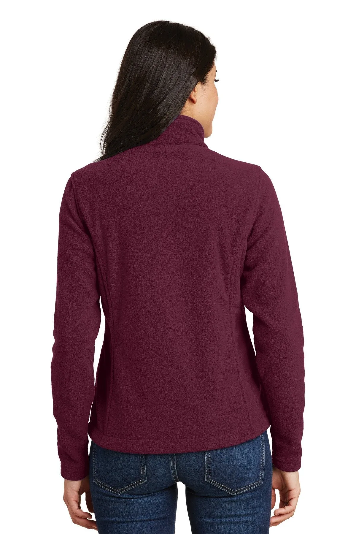 Port Authority Ladies Value Fleece Jacket L217 Maroon