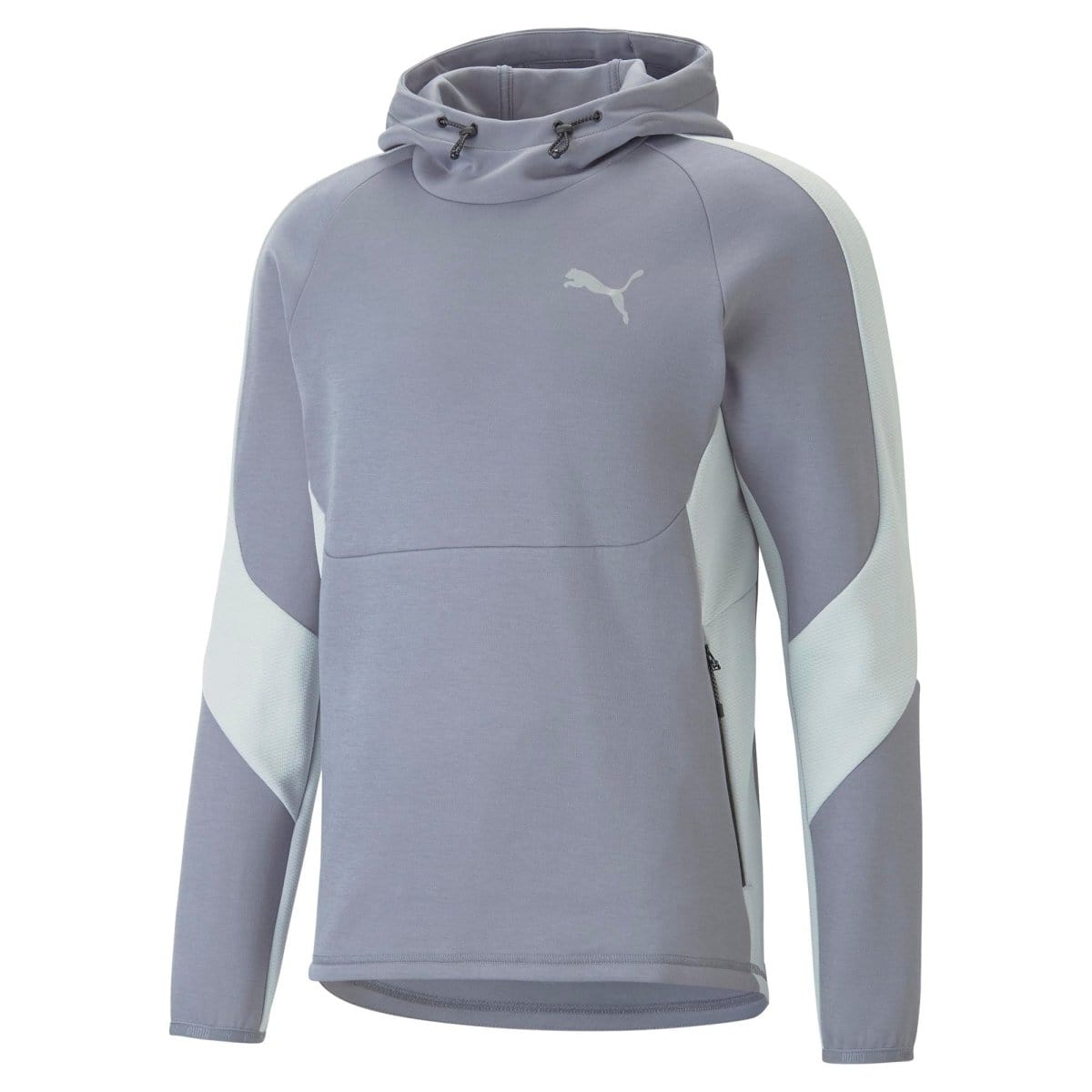 PUMA MEN'S EVOSTRIPE GREY HOODIE