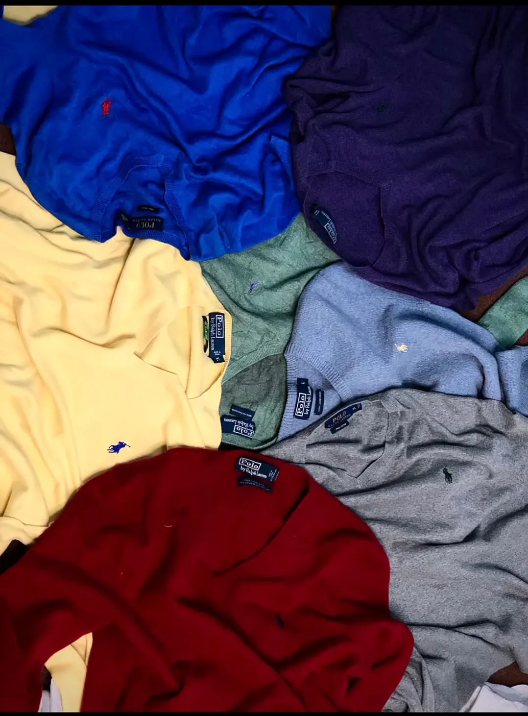 Ralph lauren V Neck Sweater 18 Pcs