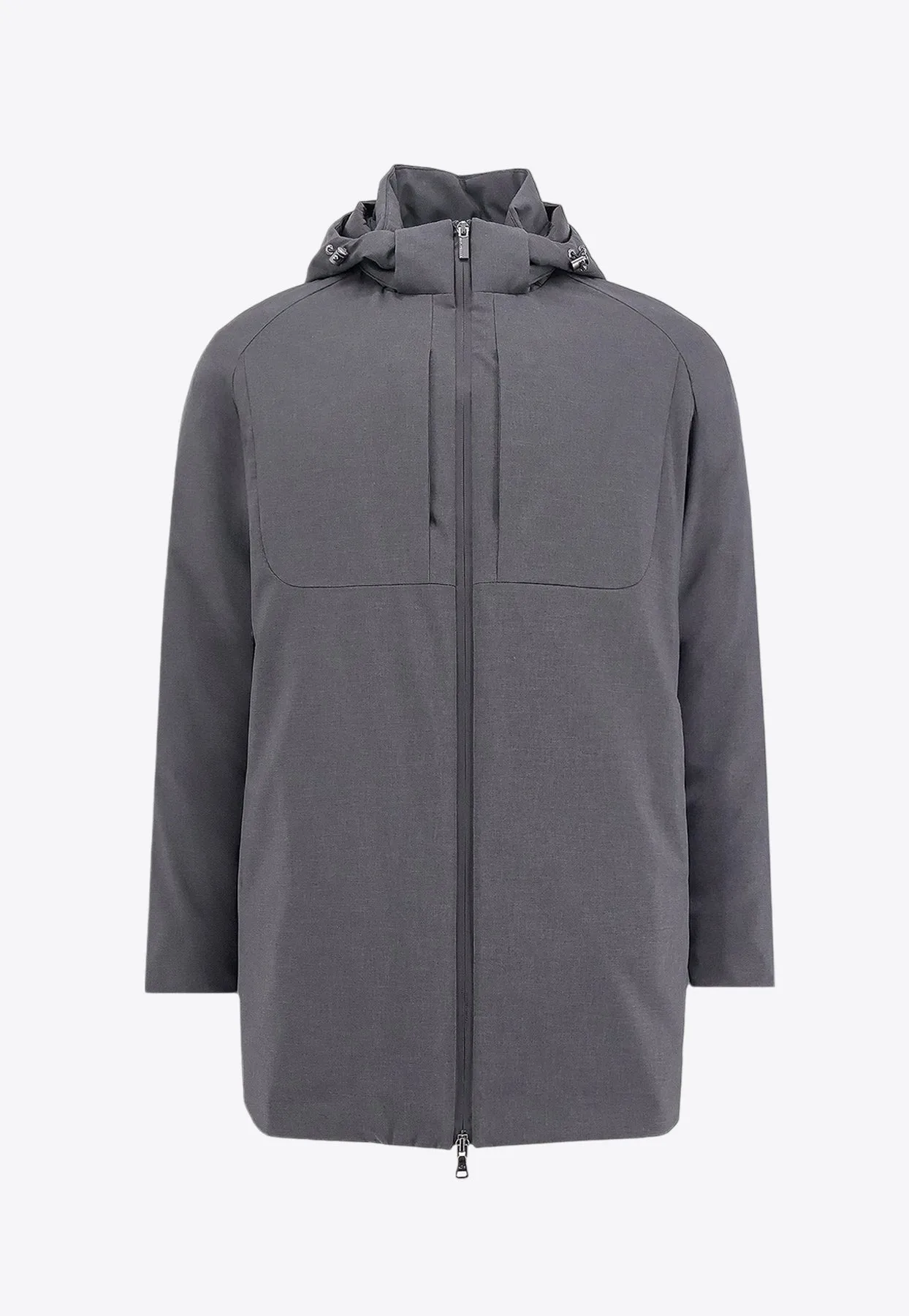 Recycled Technical Zip-Up Parka