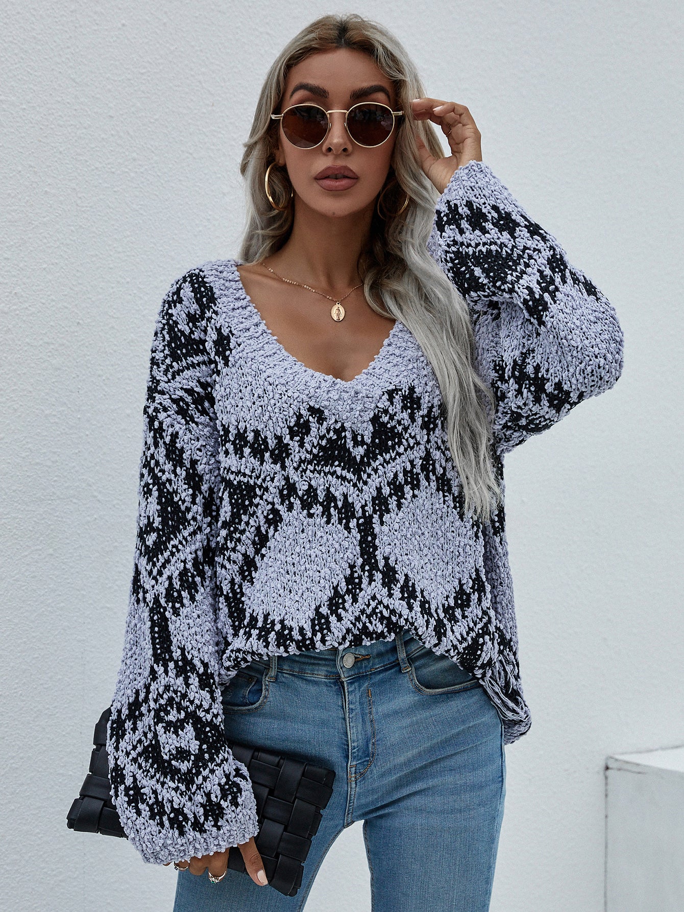 Seeing Shapes Sweater