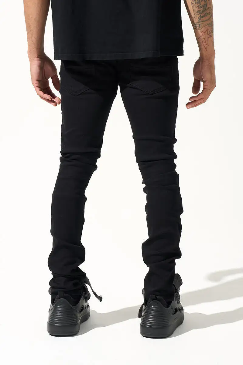 SERENEDE Peace Black Jeans (Black)