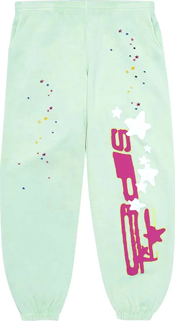 Sp5der SP5 Mint Sweatpants (Mint)