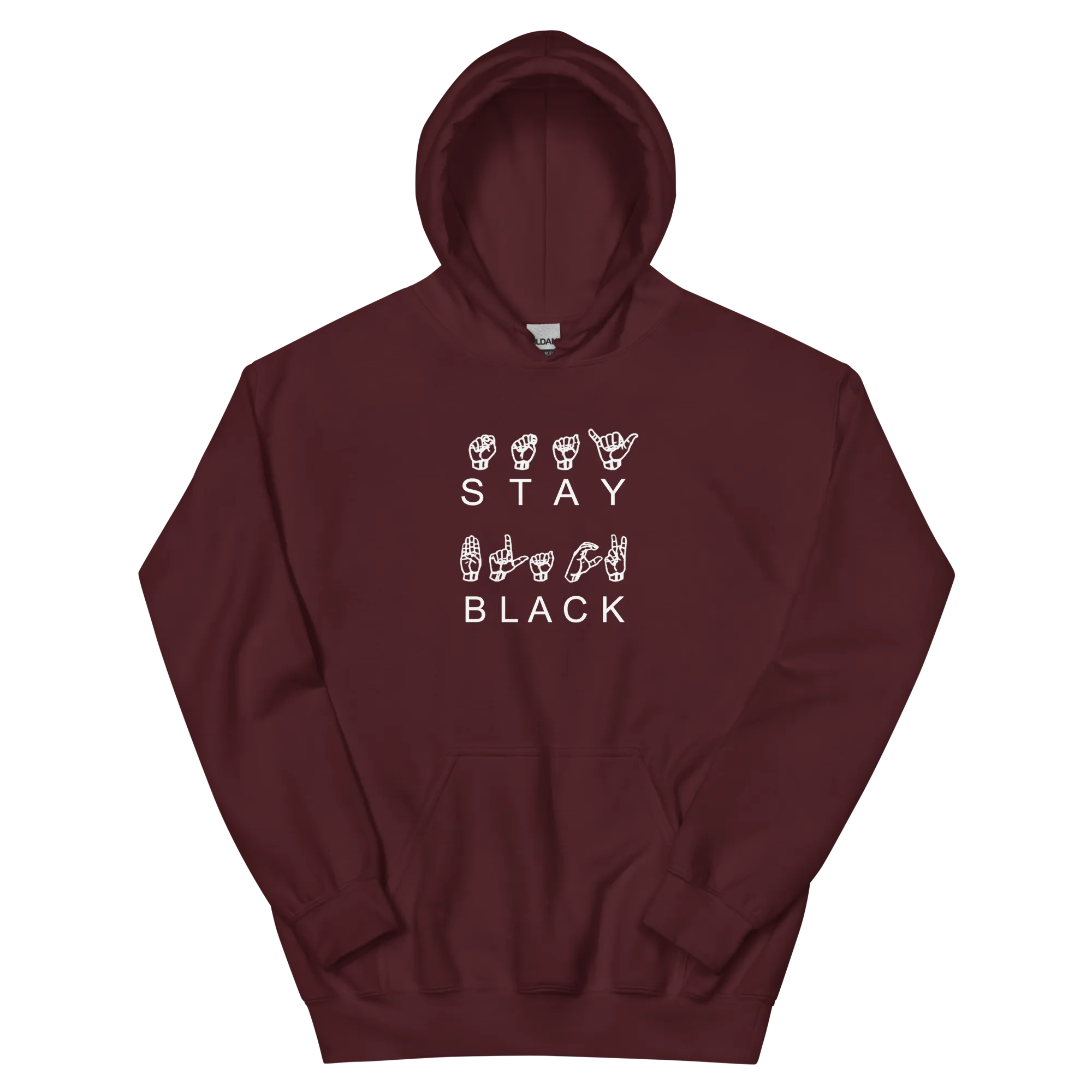 Stay Black ASL Hoodie