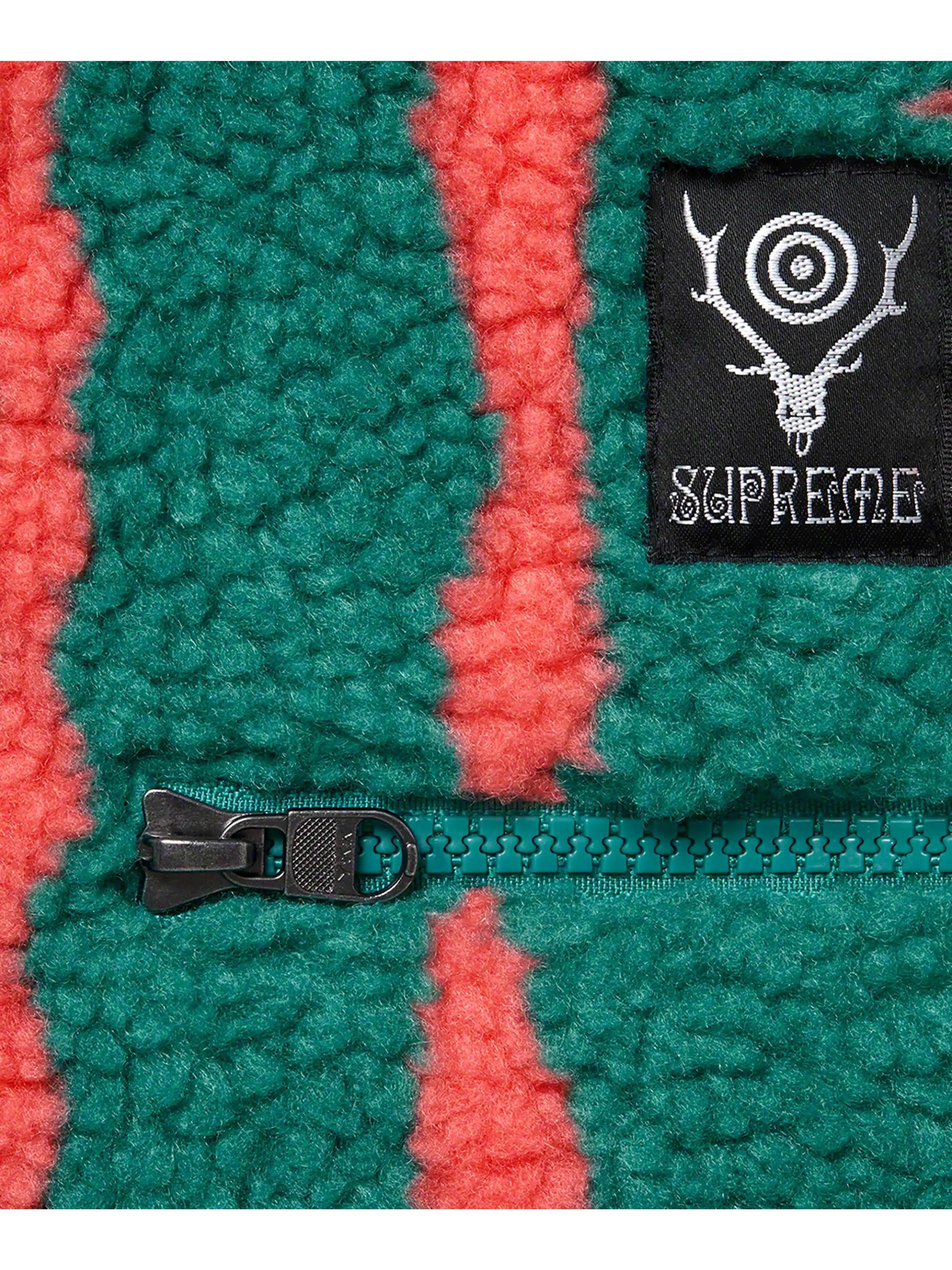 Supreme SOUTH2 WEST8 Fleece Jacket Teal [SS21]