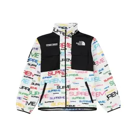 Supreme/The North Face Steep Tech Fleece Jacket (White)