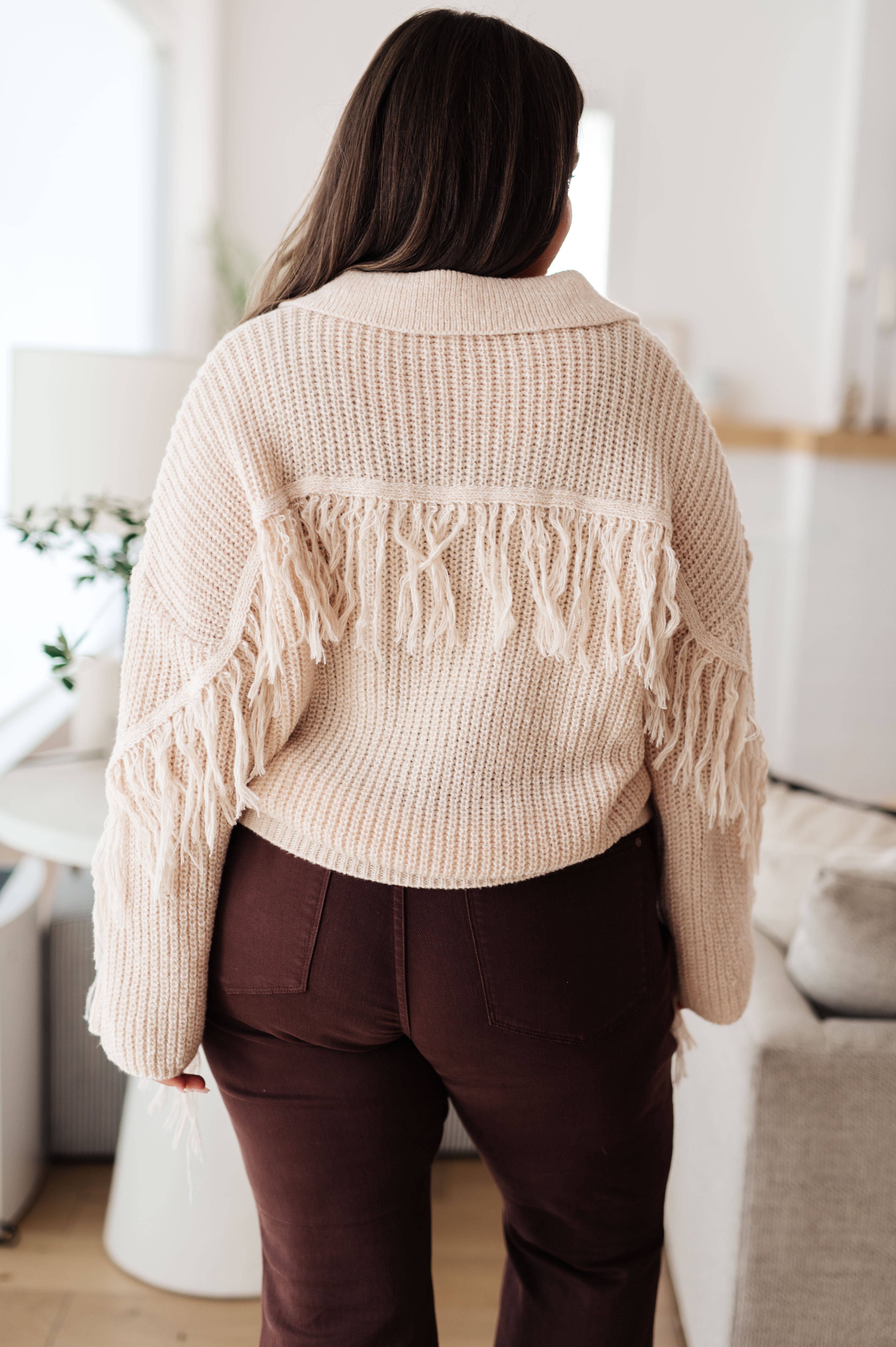 Sweetie Fringe Sweater