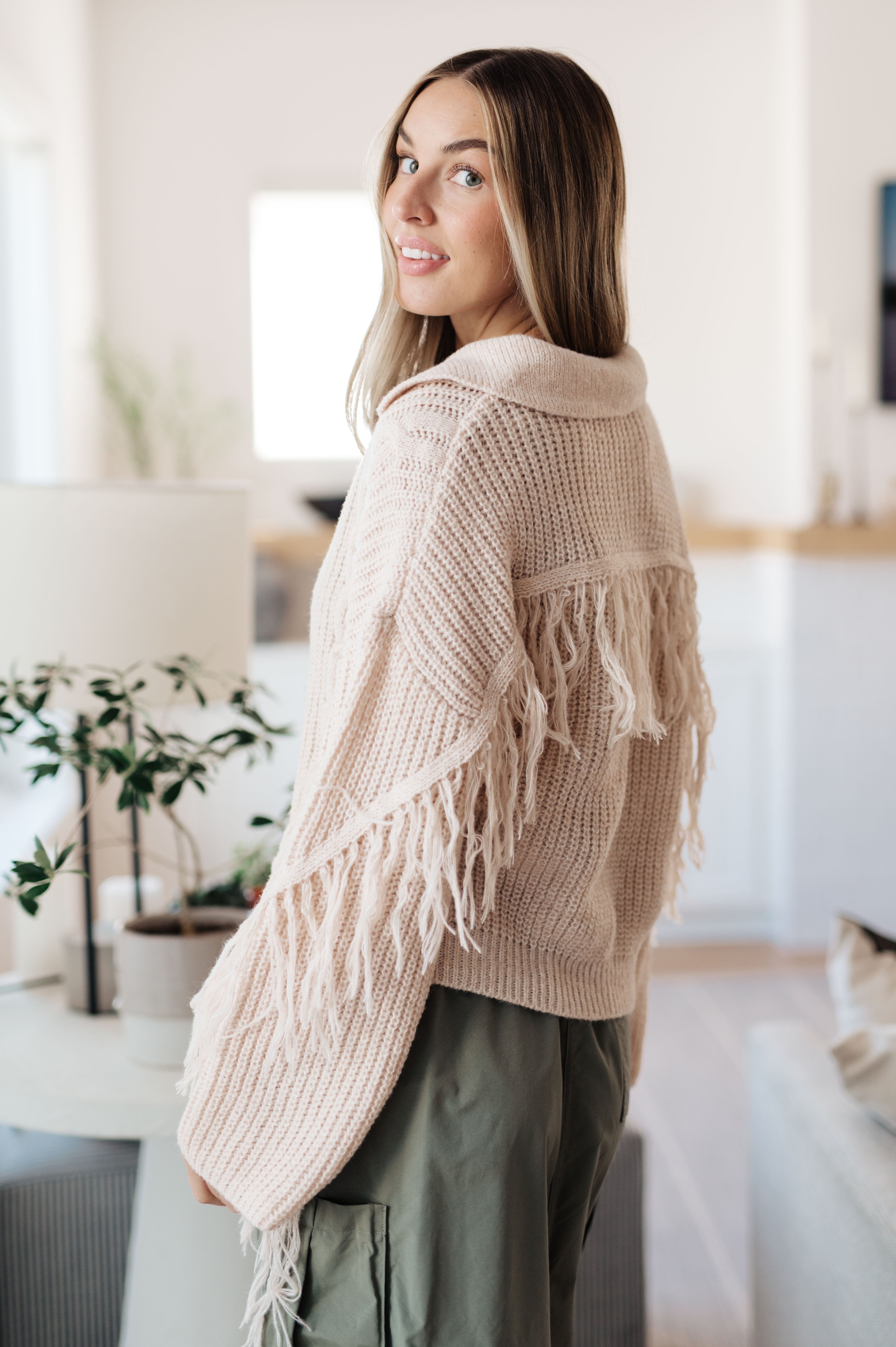 Sweetie Fringe Sweater