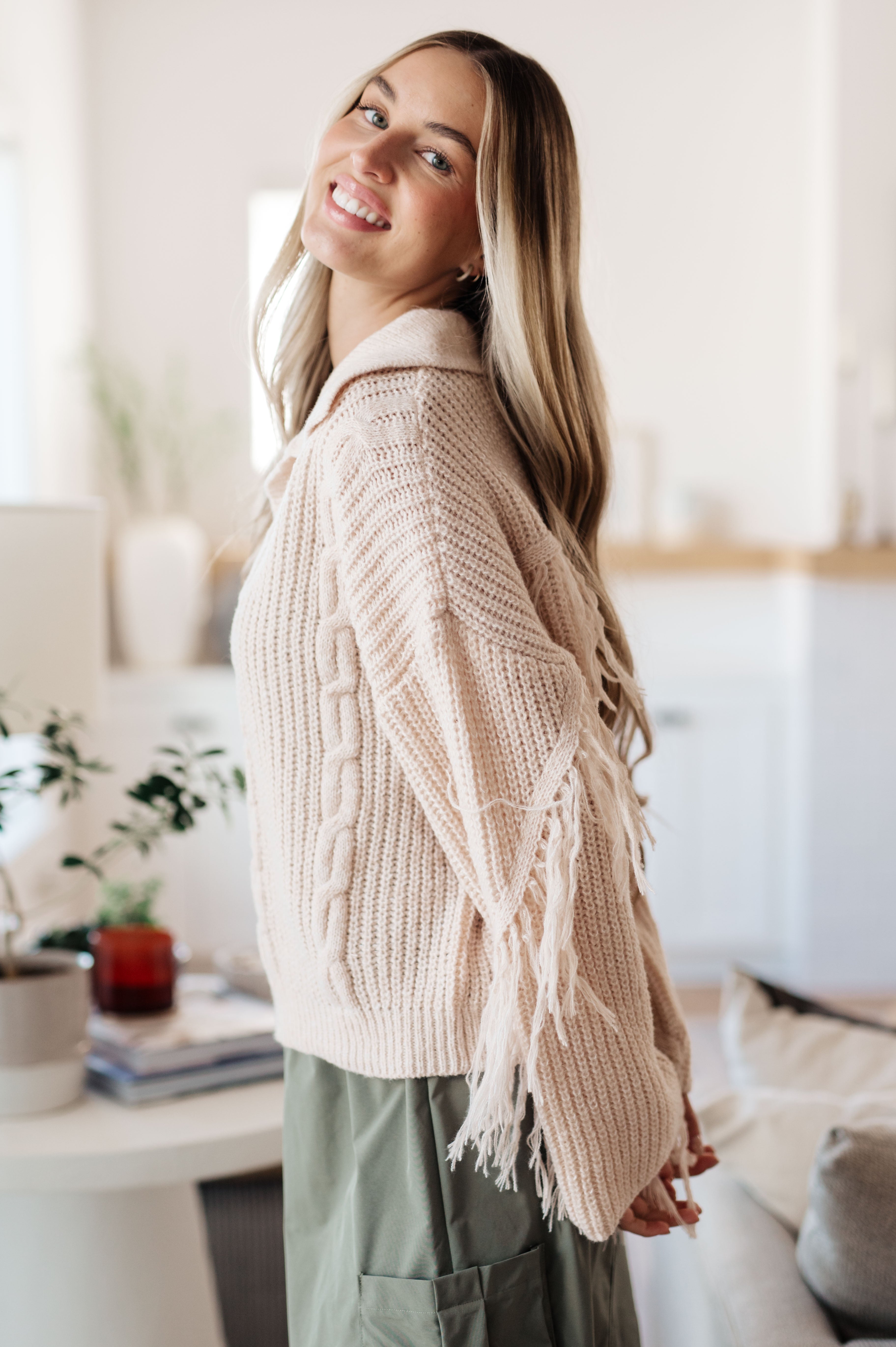 Sweetie Fringe Sweater