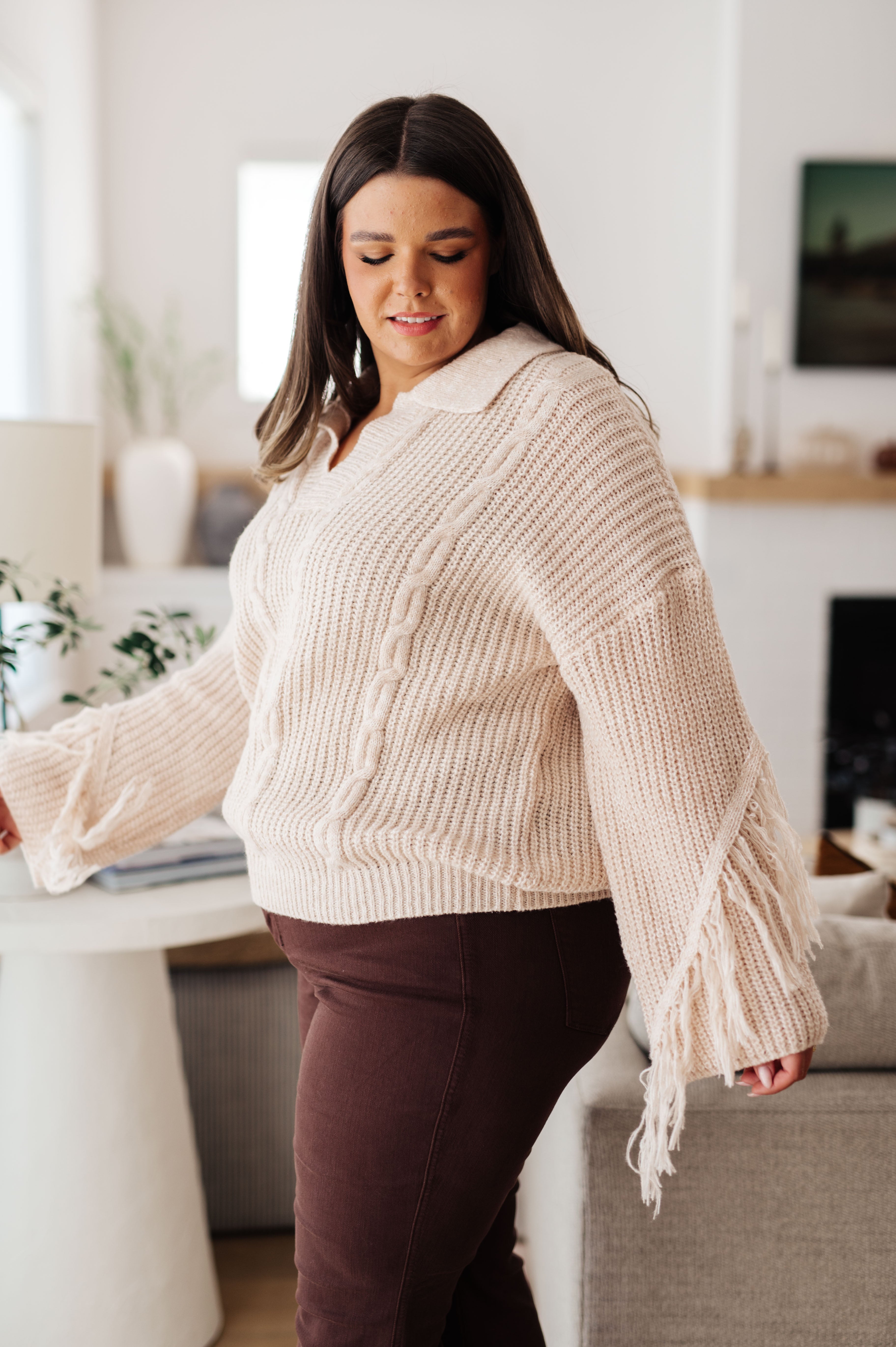 Sweetie Fringe Sweater