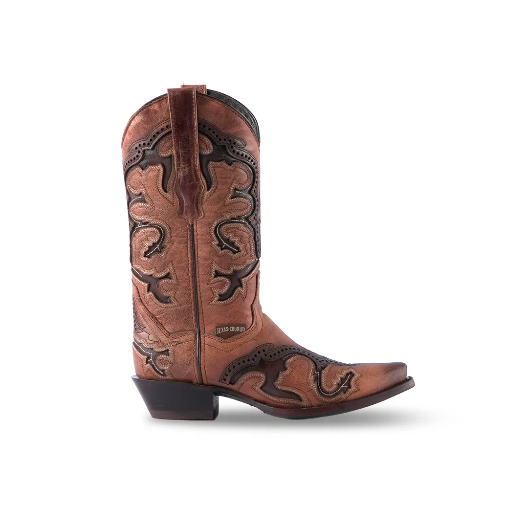 Texas Country Womens Western Boot Matdoog San Retro E716