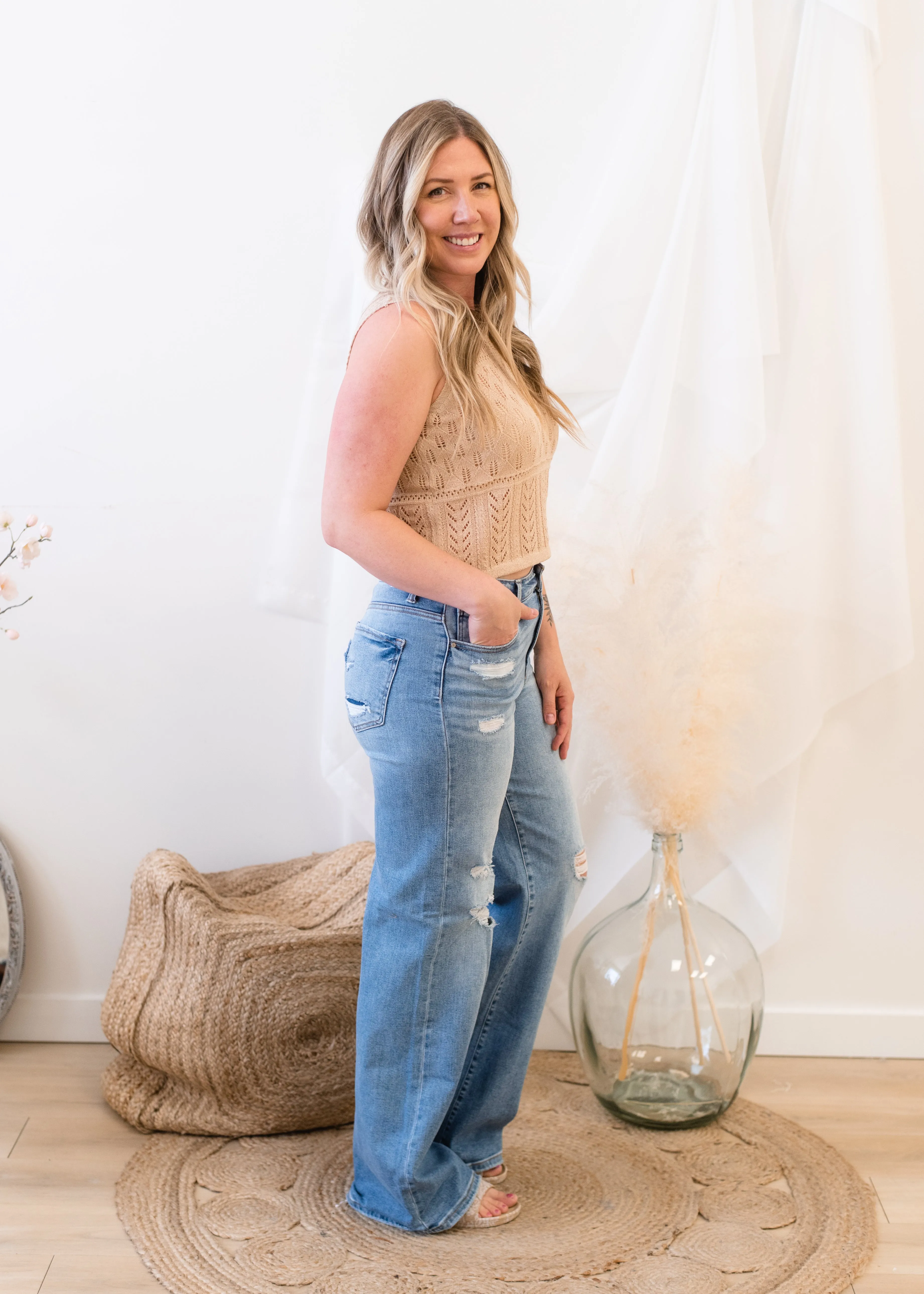 The Leon Wide Leg Jean