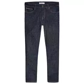 Tommy Jeans Ryan Regular Straight Jeans - Rico Dark Rinse Stretch