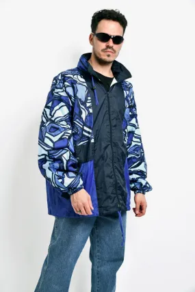 Vintage lightweight windbreaker blue