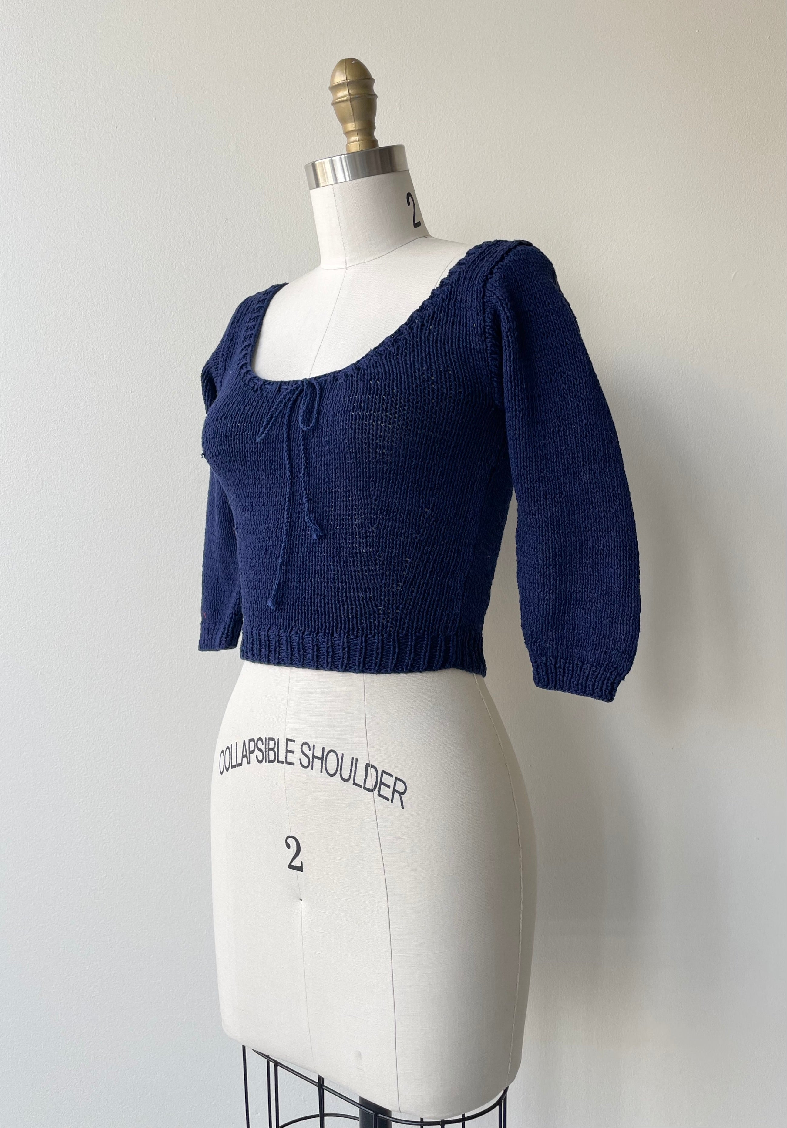 Vintage Perry Ellis Handknit Sweater