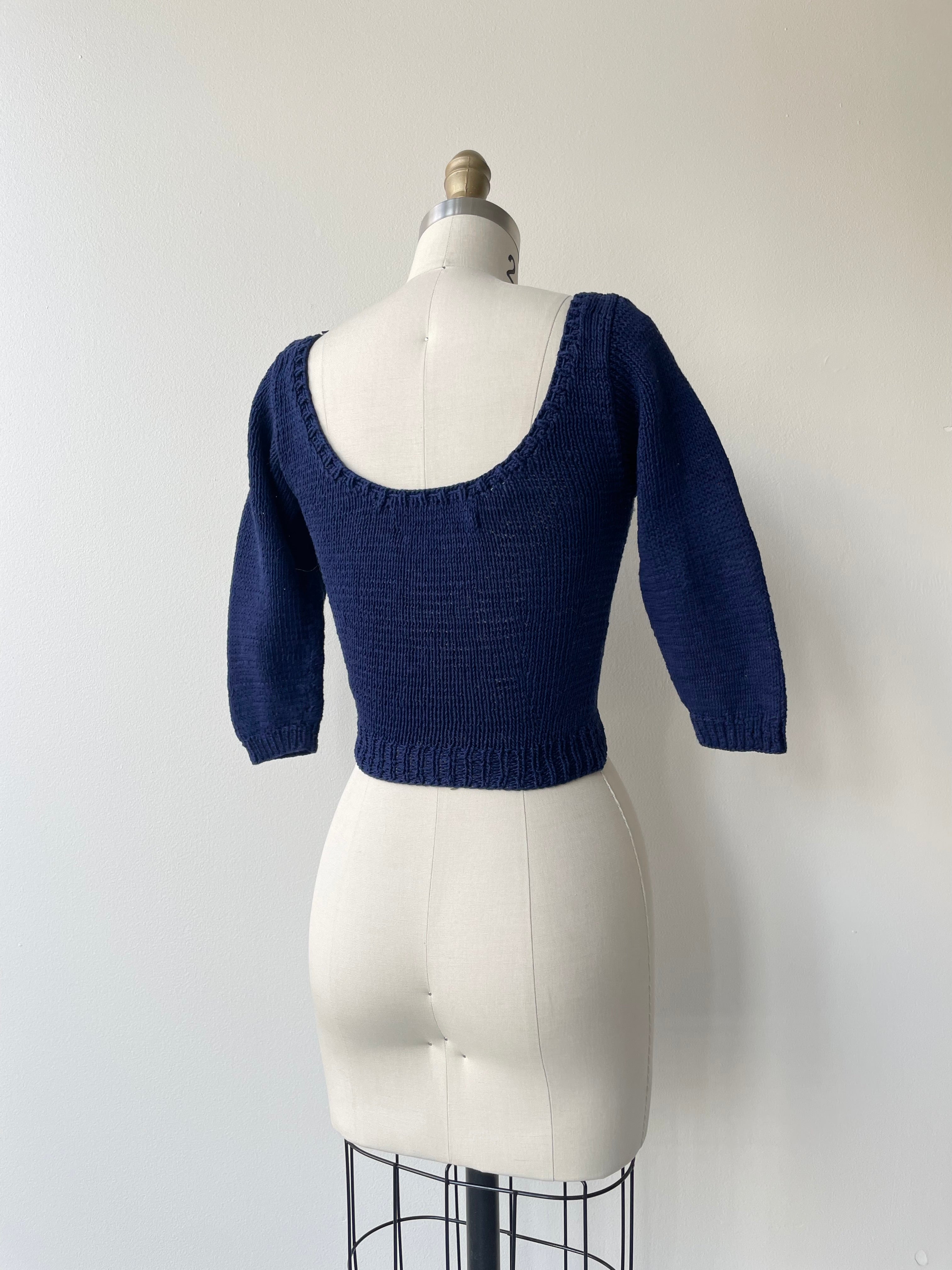 Vintage Perry Ellis Handknit Sweater