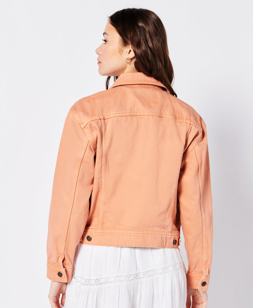 Vintage Trucker Jacket | Desert Clay