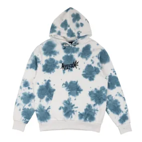 Welcome Inkblot Tie-Dyed Pullover Hoodie Bone/Mist