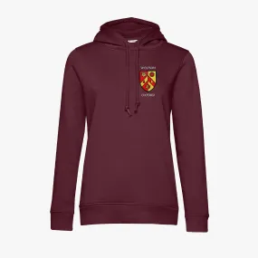 Wolfson College Ladies Organic Embroidered Hoodie