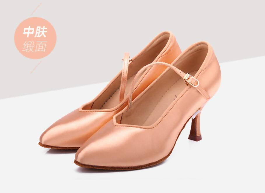 Women Satin Dancewear Shoes