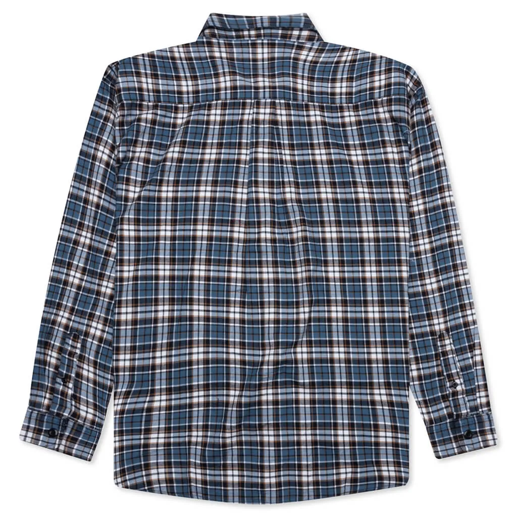 Yuma L/S Shirt - Yuma Check/Storm Blue